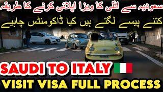 Saudi to Italy Visa | Saudi Arab Se Italy Jaane ka Tarika | Saudi to Europe Work Visa | KSA to Europ