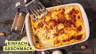 Kartoffelgratin, das wohl cremigste überhaupt! 