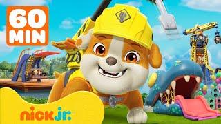 Rubble | ¡Las MÁS GRANDES Construcciones de Rubble en Builder Cove! | 2 Horas | Nick Jr. en Español