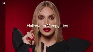 Alex Saint x Carolina Herrera - Halloween Vampy Lips Look | Carolina Herrera New York