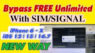[FREE] Bypass Passcode With SIGNAL | 6/6P/6S/6SP/7/7P/8/8P/X by 007 Ramdisk #vienthyhG