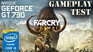 Far Cry Primal Gameplay Test on GT730 - i3 4150 - 8GB RAM