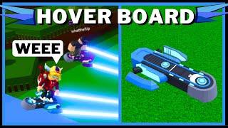 FUTURISTIC HOVER BOARD!! *Giant Ramp* In Build A Boat For Treasure ROBLOX