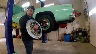 The Overly-Complicated 1955 Ford Thunderbird Wheel Cover Option [Collector Car Guru Workshop]