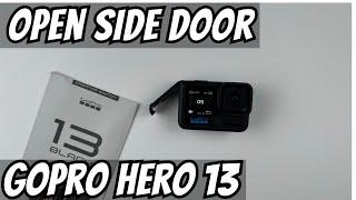 How to OPEN and REMOVE Side Battery Door - GoPro Hero 13