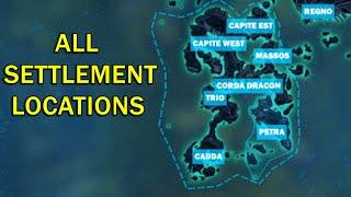 Just Cause 3: ALL Settlement Locations