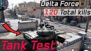 Delta Force Hawk Ops Tank killstreak with 120 total kills