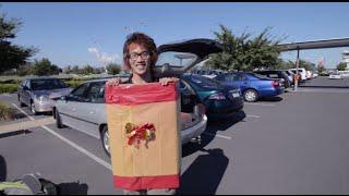 VonWong in a box -  to surprise his #1 fan for his 21st birthday