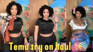 Temu try on haul ️