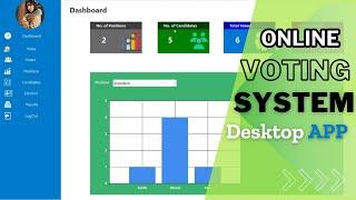 Complete University Voting System using C# WinForms | Desktop Application | Semester Project 2024