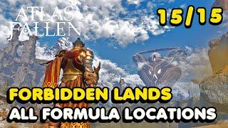 Atlas Fallen - Caladrias: Forbidden Lands All Formula Locations