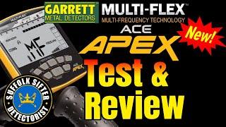 NEW Garrett ACE Apex | Test & Review | First Hunt | Metal Detecting