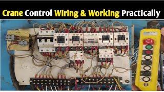 Electrical Hoist Wiring Diagram! Crane Control Wiring Wiring and Working! Crane Control Wiring