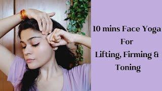 10 mins Face Yoga for Lifting, Firming & Toning | IDY 2025 | Sankshita Zutshi