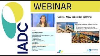 Dredging: Webinar - Ecosystem Services