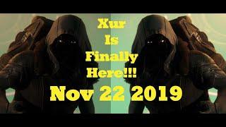 Destiny 2 XUR's Location- NOV-22-2019