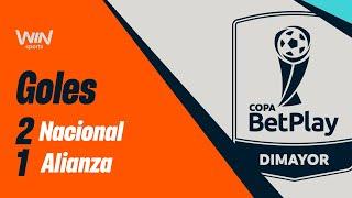 Nacional vs. Alianza FC (goles) | Copa BetPlay 2024 | Octavos de final - Partido vuelta