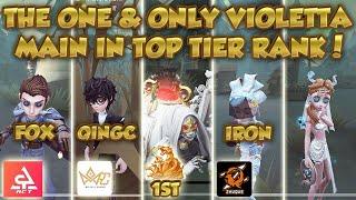 #27 Rank 1 Hunter Player, Rank 1 Violetta "Rong-Rong"! | Identity V |第五人格 | 제5인격