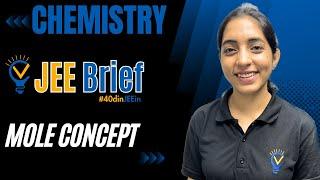JEE Brief: Mole Concept in one shot  | Vora Classes| JEE | IIT | CBSE #40dinJEEin
