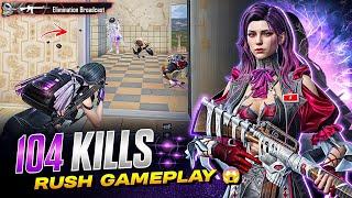 104 Kills!  Fastest Gameplay With Thorn Princess Skin  Pubg Mobile