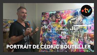 Portrait de Cédric Bouteiller, artiste peintre à Marseille