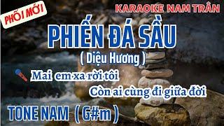 Karaoke Phiến Đá Sầu Tone Nam | Nam Trân