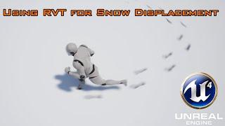 [Free Download] UE4 Runtime Virtual Texture Dynamic Snow Displacement