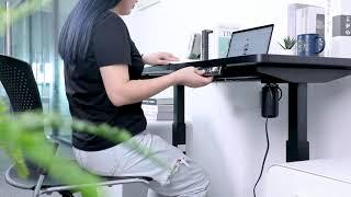 AOKE STANDING DESK INTRODUCTION: ELECTRIC SINGLE MOTOR HEIGHT ADJUSTABLE DESK  AK02YJYT-Y-A-F