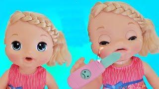 Пупсики Baby Alive Sweet Tears Baby Doll Новые Куклы и игрушки Зырики ТВ детский канал для Девочек