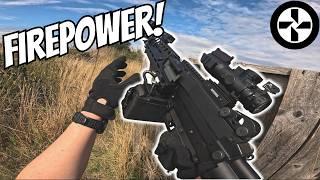 Unleashing the Beast! New Airsoft Novritsch SSR249 Gameplay Reveal!