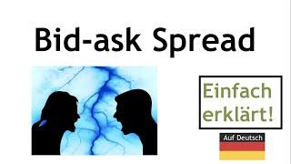 Bid ask spread - was ist das? Einfache Erklärung auf deutsch