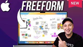 How to Use Freeform on Mac - New brainstorming app from Apple