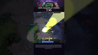 Tidehunter   Dota 2 7 36 NEW PATCH #shorts #dota2shorts #7 36 #newpatch