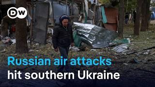 Several dead in Mykolaiv, say officials, as Russian air attacks target southern Ukraine | DW News