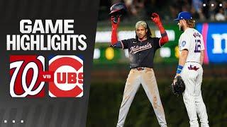 Nationals vs. Cubs Game Highlights (9/19/24) | MLB Highlights