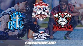 A7FL 2025 Championship | Trenton BIC vs. Las Vegas Insomniacs