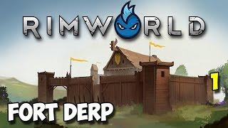 RimWorld Alpha 16 Wanderlust - Ep.1 - FIRST TRIBAL RUN - Tribal Let's Play Guide