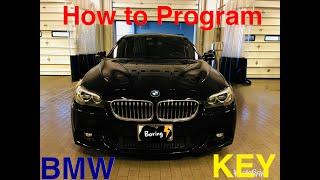 HOW TO PROGRAM A NEW OEM BMW  KEY FOB