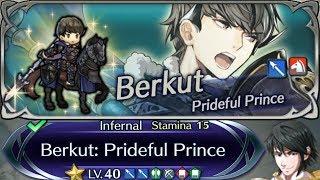 Fire Emblem Heroes - Berkut: Prideful Prince - Infernal Map