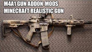 3,d gund mods/addon m4a1 realistic weapon (reloading animation #mods #3dgunmods #addon