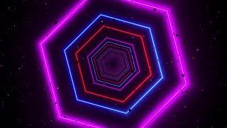 VJ Loops Neon light tunnel, Abstract Background Video, Motion Background, VJ loops 2022