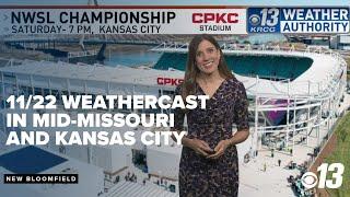 KRCG 13 PREVIEWS LOCAL AND KANSAS CITY WEATHER