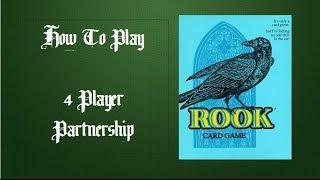 How To Play Rook Card Game: Standard 4 Player Partnership