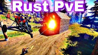 RUST PVE #8 I Рейд среднего бот дома WASILISC PVE  раст пве