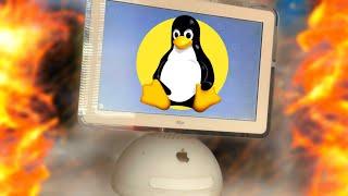 Installing Linux on an iMac G4 Was a TOTAL DISASTER 