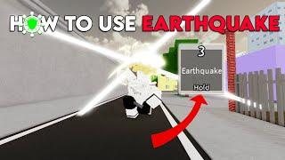 How To Use Earthquake | Jujutsu Shenanigans