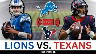 Lions vs. Texans Live Streaming Scoreboard, Play-By-Play, Game Audio & Highlights | NFL Week 10