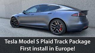 Tesla Model S Plaid Track Package - First one in Europe!