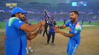 Watch : Virat & Rohit Dandiya Dance Celebration After Winning Champions Trophy 2025