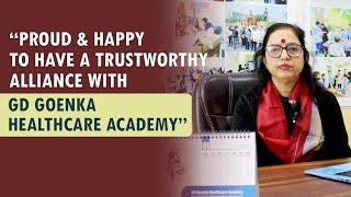 Proud and happy to partner with the trusted GD Goenka Healthcare Academy. | Franchise Partner GDGHA